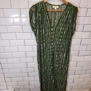 Anthropologie- Vacation Resort maxi dress coverup